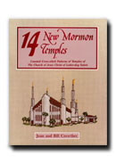 CF - Cross-stitch Paperback - 14 New Mormon Temples　神殿１４（クロスステッチ）　【日本在庫商品】